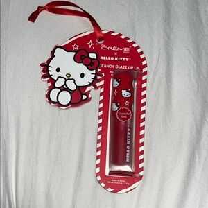 Hello Kitty x The Crème Shop Red Candy Glaze Lip Oil